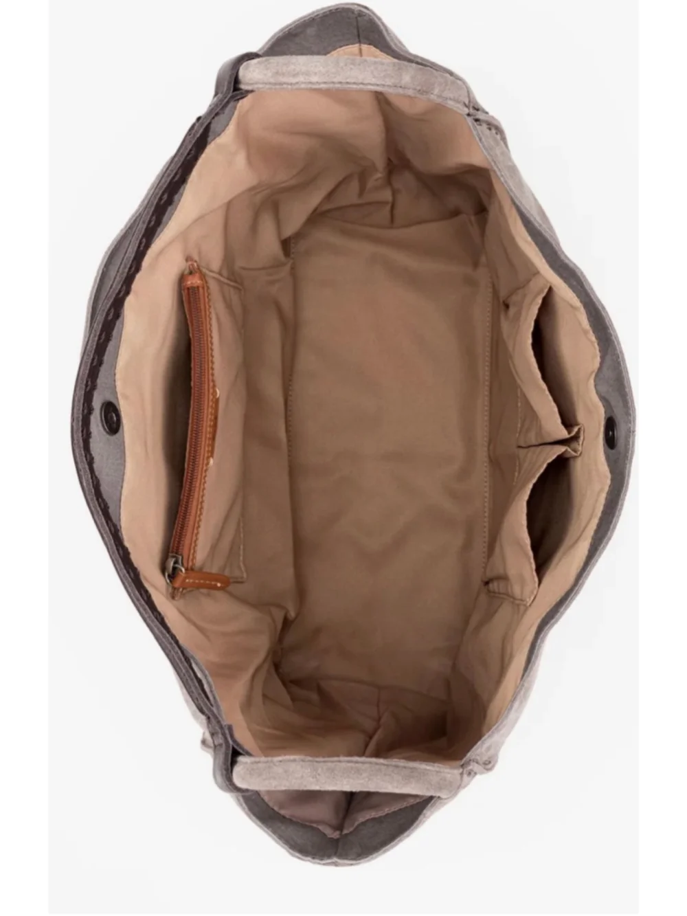 Women's The Sak Los Feliz Large Tote Bag, Mushroom (Gray Brown) New!